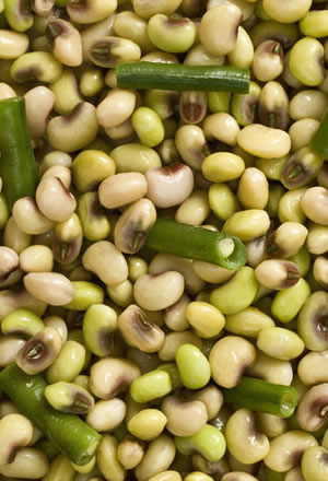 Field Peas with Snaps