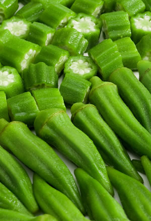 Whole & Cut Okra